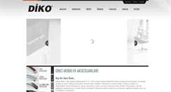 Desktop Screenshot of dikoaksesuar.com